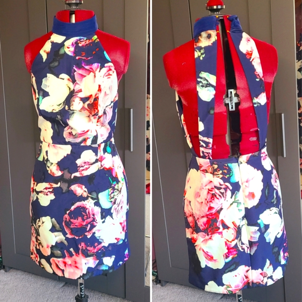 Floral Finders Keepers halter dress